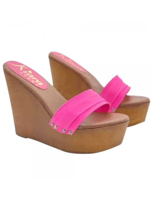 ZEPPA FUXIA CON TACCO 13 CM