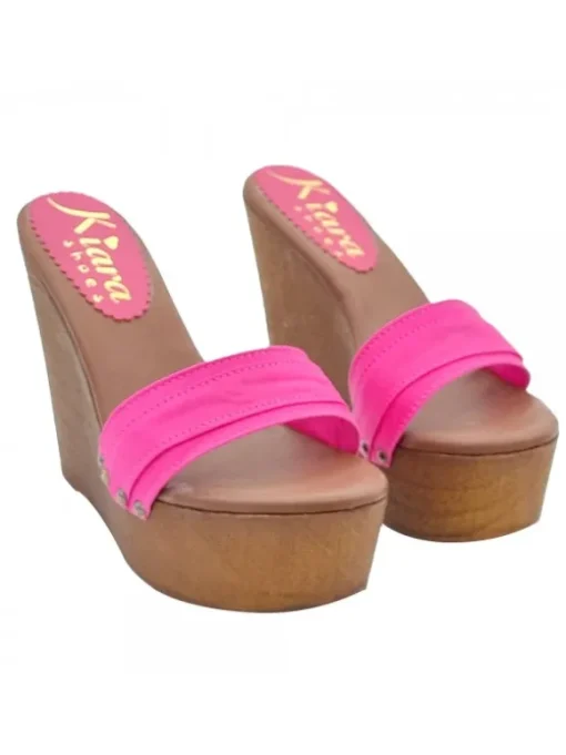 ZEPPA FUXIA CON TACCO 13 CM