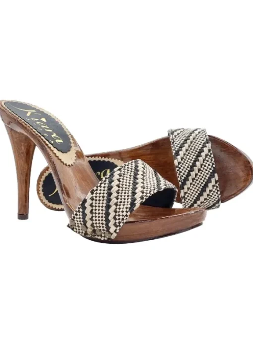 ZOCCOLI CON FASCIA TWEED E...