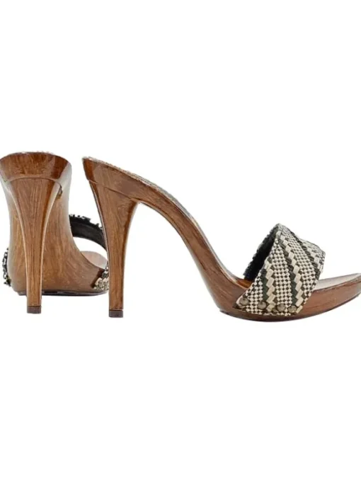 ZOCCOLI CON FASCIA TWEED E...