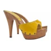 ZOCCOLI DONNA GIALLI IN...