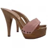 Zoccoli Donna Rosa con...