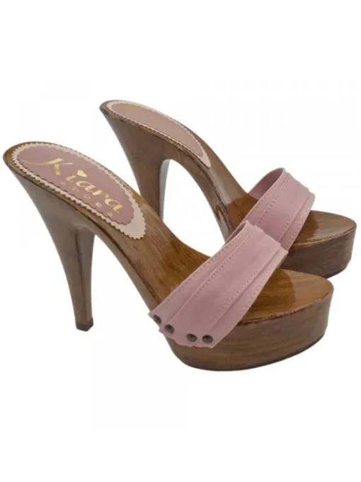 Zoccoli Donna Rosa con...