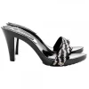 ZOCCOLI NERI FASCIA STRASS...